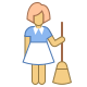 女性の家政婦 icon