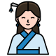 Chinese woman icon