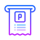 ticket de parking icon