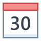 Calendário 30 icon