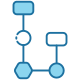 Flussdiagramm icon