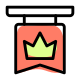 Honorary mention of kingdom Medal Of Honor with a crown icon