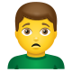 Man Frowning icon