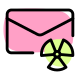 Passing the information to office department via email icon