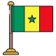 Senegal Flag icon