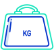 Kilogram icon