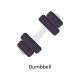 Dumbbell icon