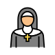 Nun icon