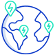 EV Earth icon