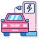 Electric Vehicle icon