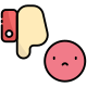 Dissatisfaction icon