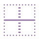 Bordure horizontale icon