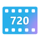 高清720p icon