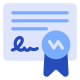 Certificate icon