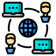 Online Communication icon