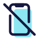 No dispositivi mobili icon