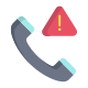 Telefone desligado icon