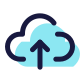 Upload to the Cloud icon