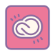 Креативное облако от Adobe icon