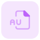 The Au file format is a simple audio file format introduced by Sun Microsystems icon