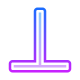 Simbolo perpendicular icon