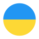 우크라이나 원형 icon