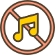 No Music icon