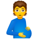 Schwangere-Person-Emoji icon
