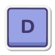 D 키 icon