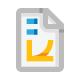 Financial report icon