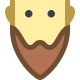 Barba larga icon