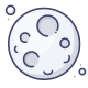 external-lunar-space-astronomy-microdots-premium-microdot-graphic icon