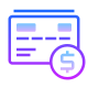 Bankkarte Dollar icon