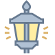 фонарный столб включен icon