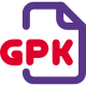 GPK contains a summary of sound wave data for an audio file opened with WaveLab icon