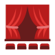 Theaterbühne icon