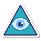 Third Eye Symbol icon