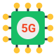 5G Chip icon