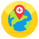 Global Medical Location icon