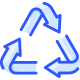 Signo de reciclaje icon