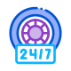 24/7 Repair Service icon