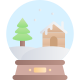 Snow Globe House icon