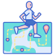 Running Track icon