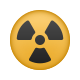 radioaktives Emoji icon