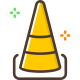 18-traffic cone icon