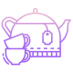 Tea Kettle And Tea Cup icon