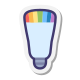 Lampada RGB icon