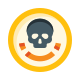 Pirate coin icon