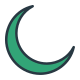 外部三日月-イスラム-モノトーン-アモグデザイン-3 icon