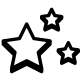 múltiplas estrelas icon
